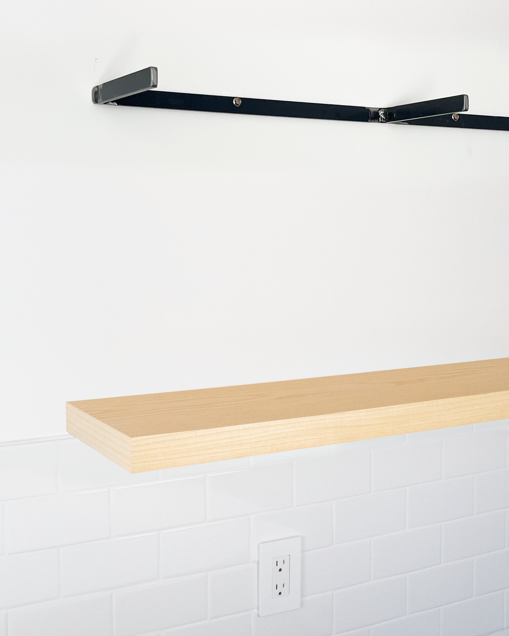 Ash Floating Shelves 1.75" thick