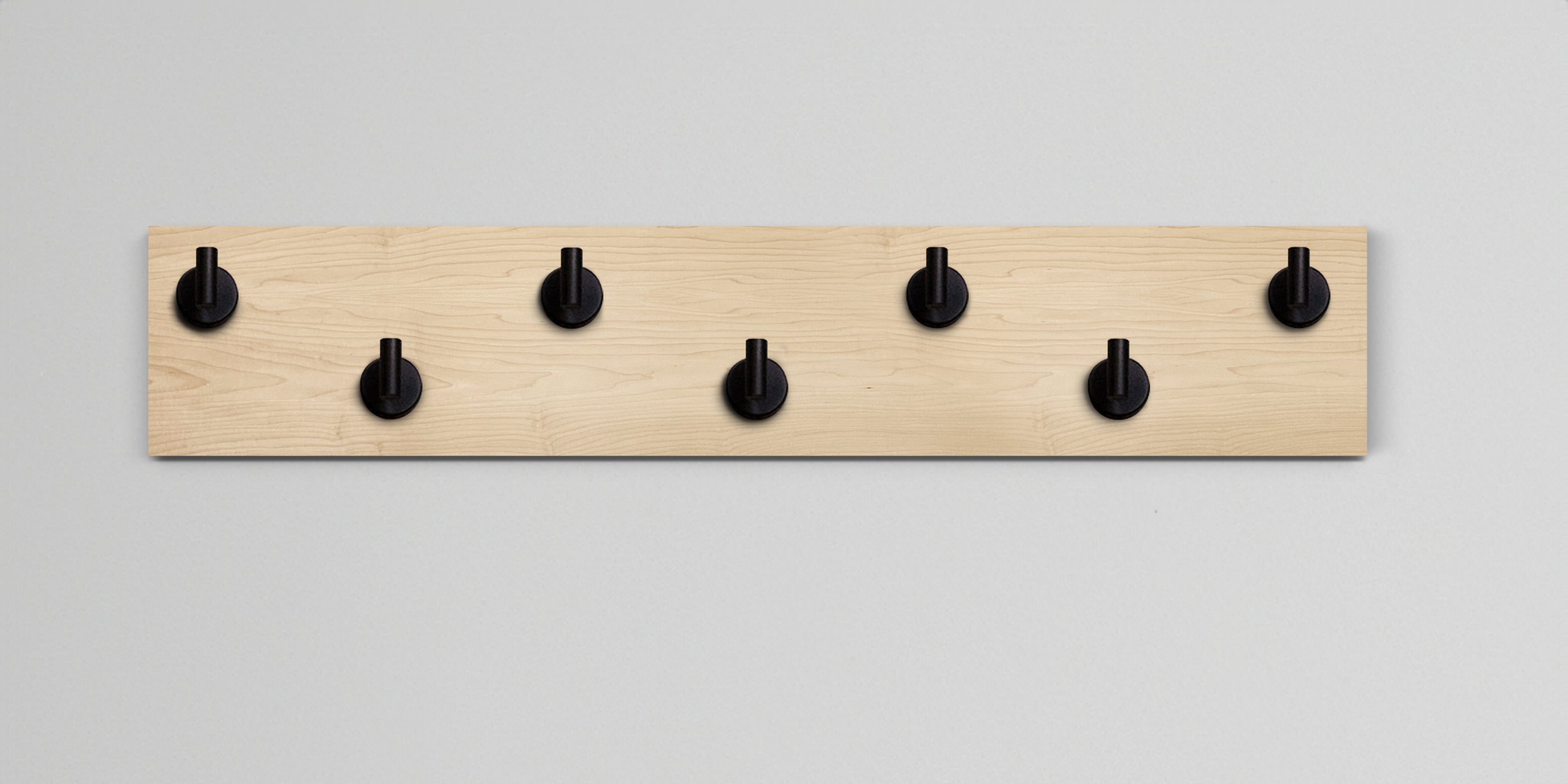 Maple Hook Wall Rack