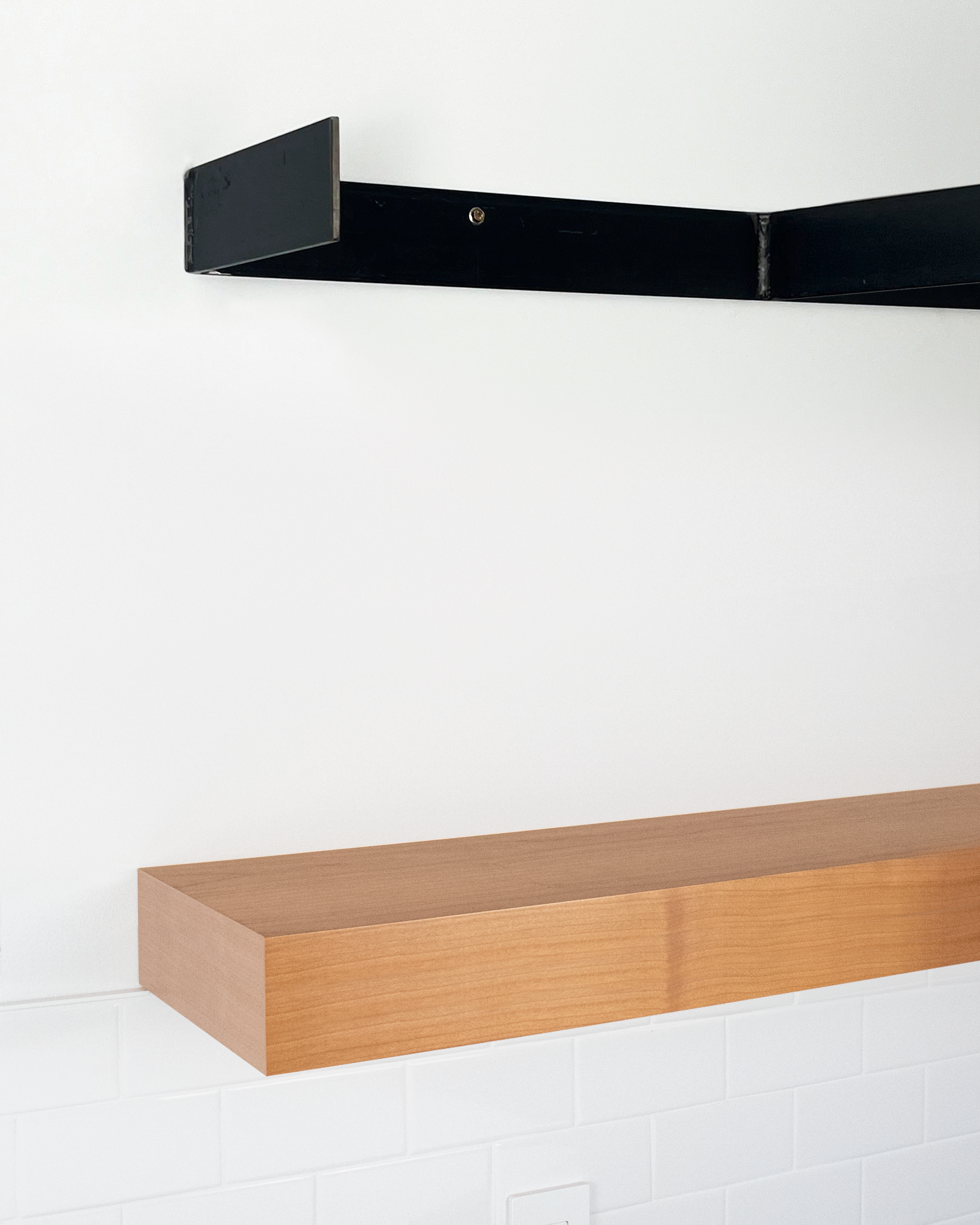 Cherry Floating Shelves 2-4" thick