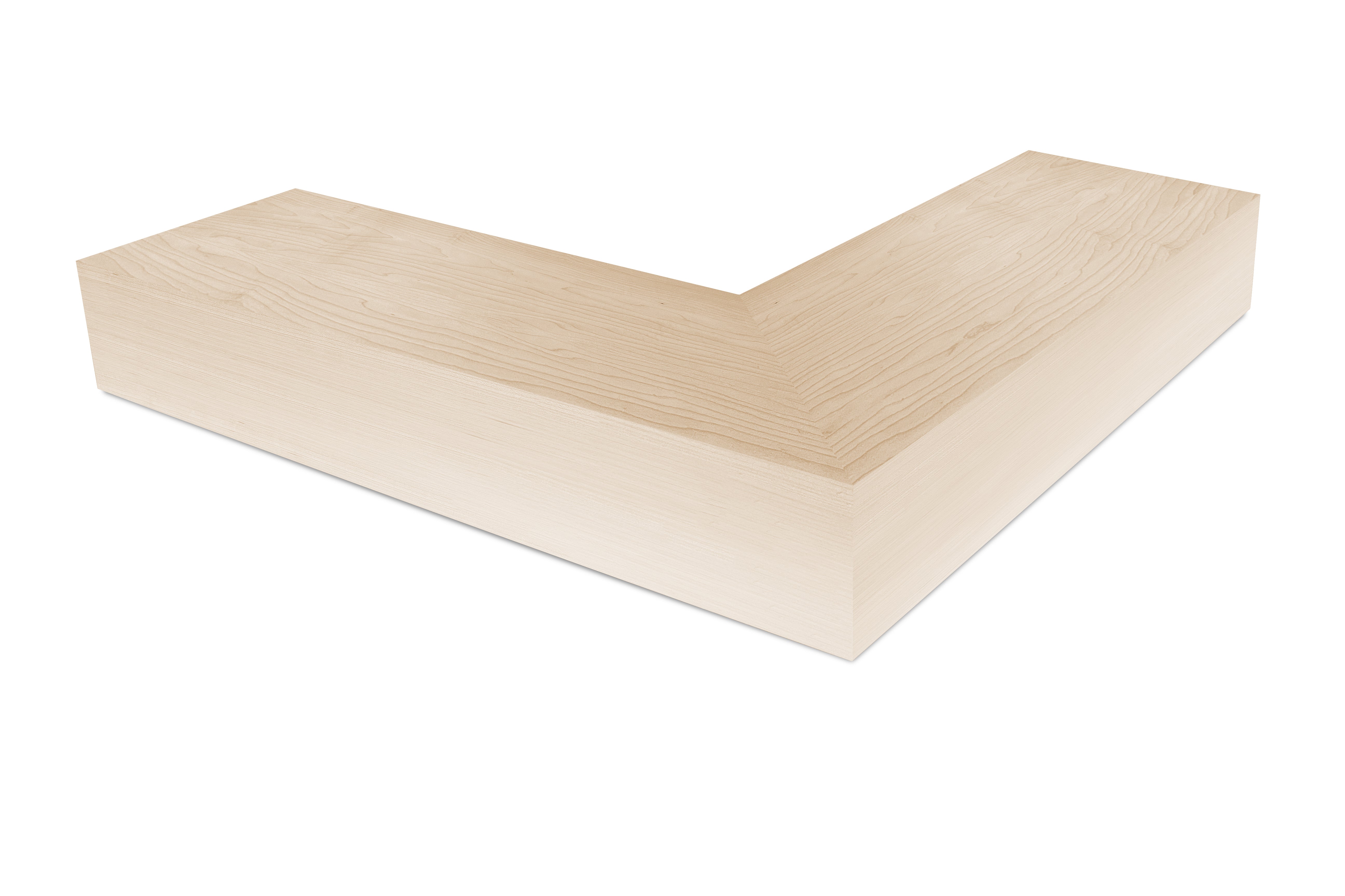 Maple Corner Shelves 4.1-6" thick