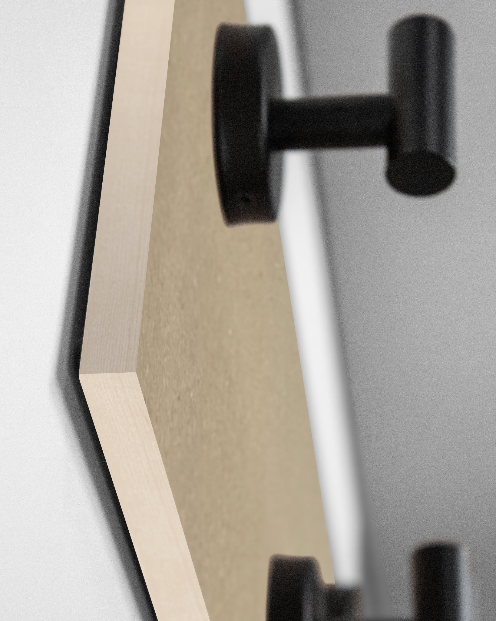 U-Paint MDF Hook Wall Rack