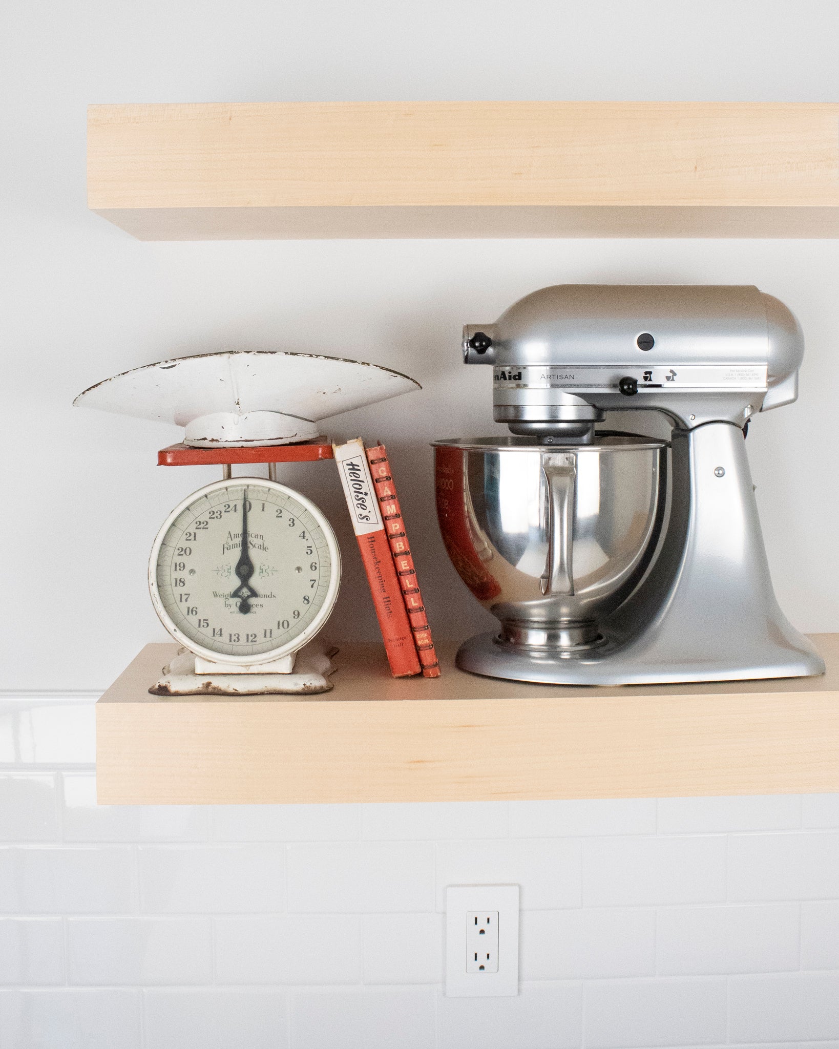 Maple Floating Shelves 2-4" thick