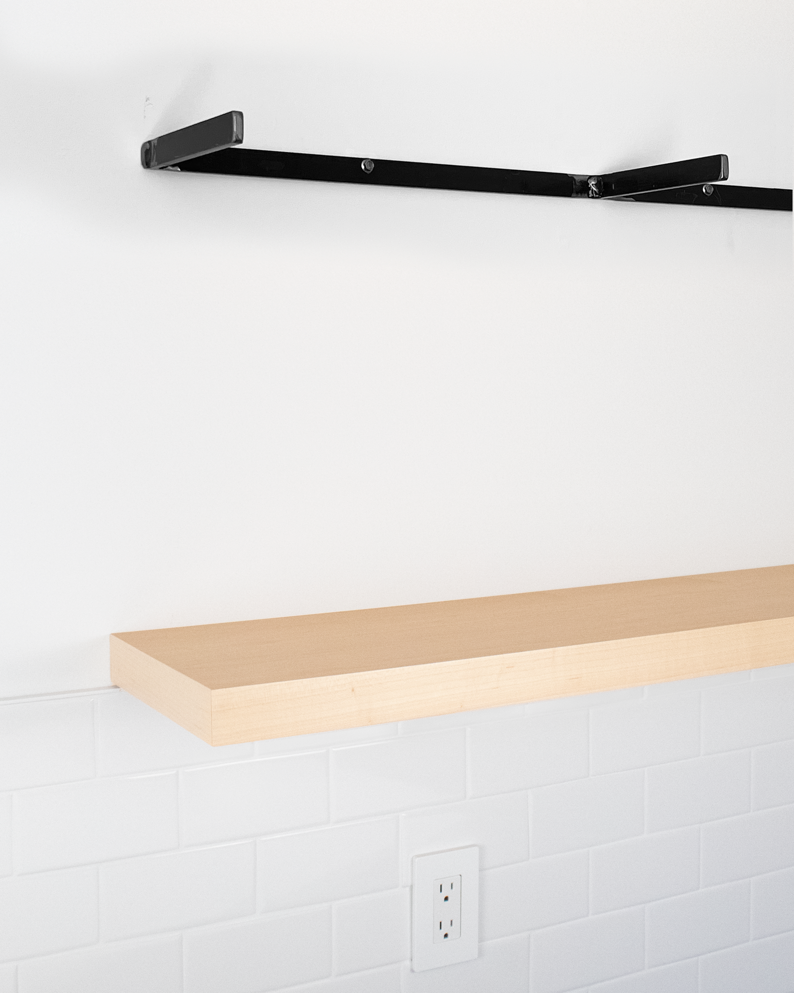 Maple Floating Shelves 1.75" thick