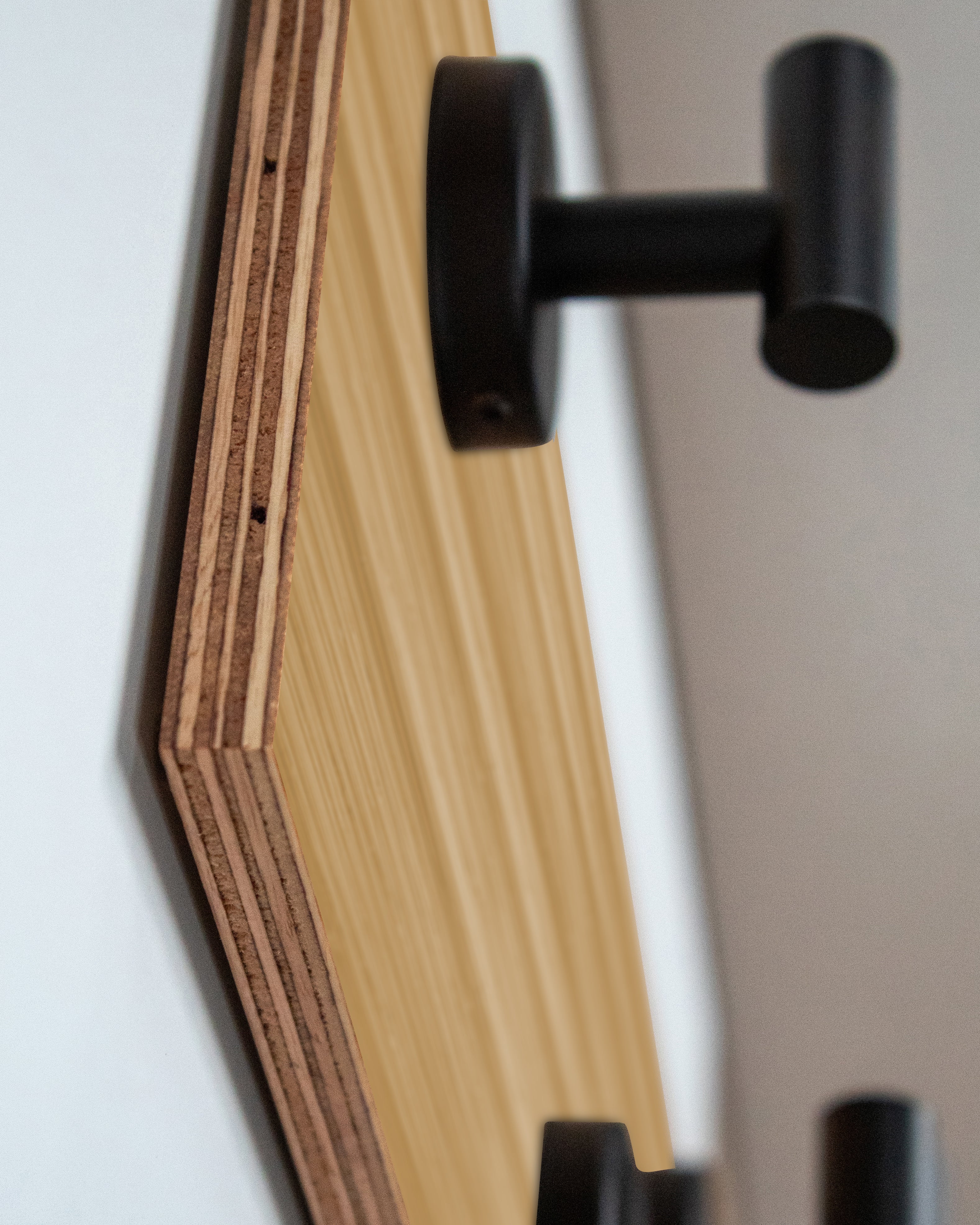 Bamboo Hook Wall Rack