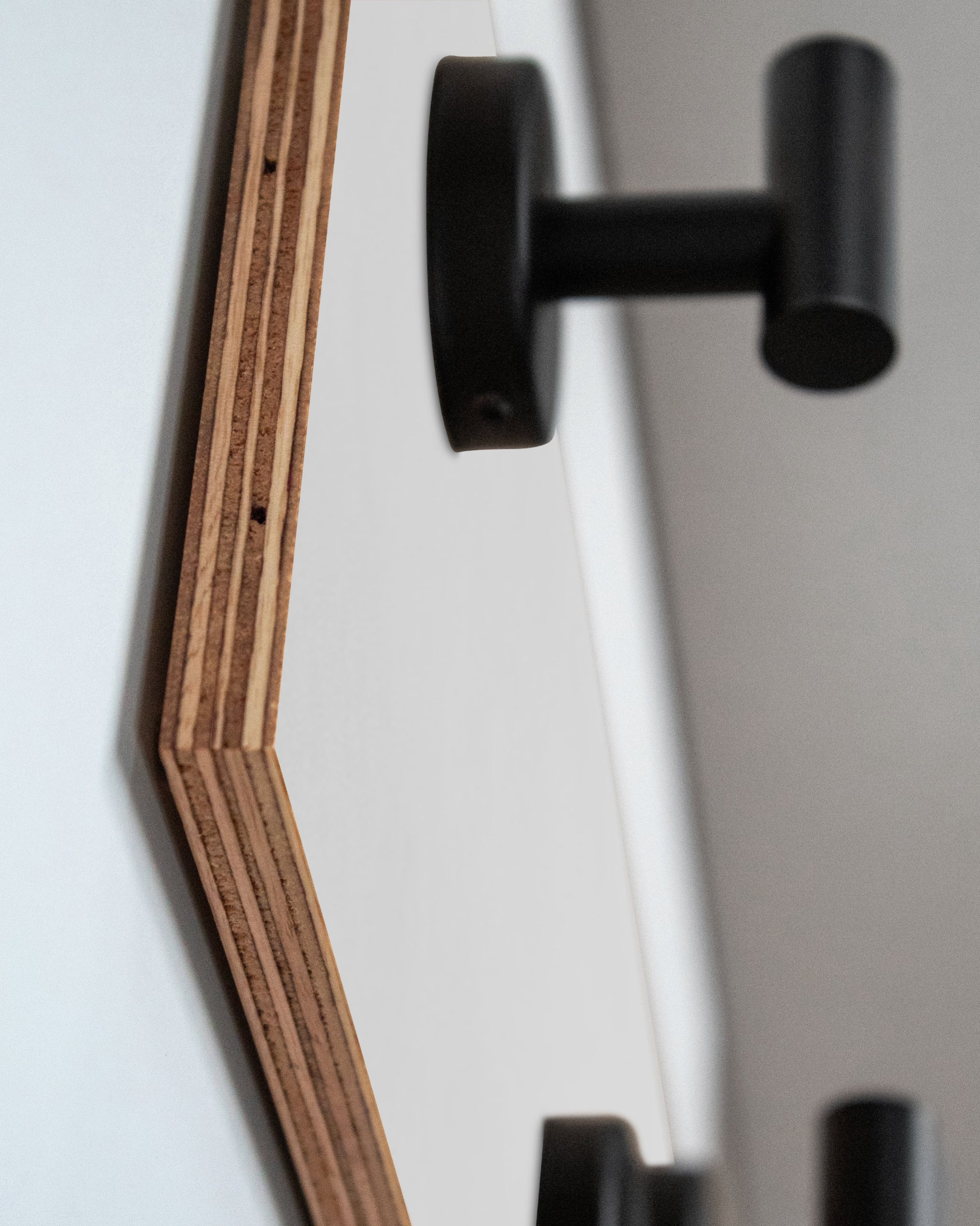 White Hook Wall Rack