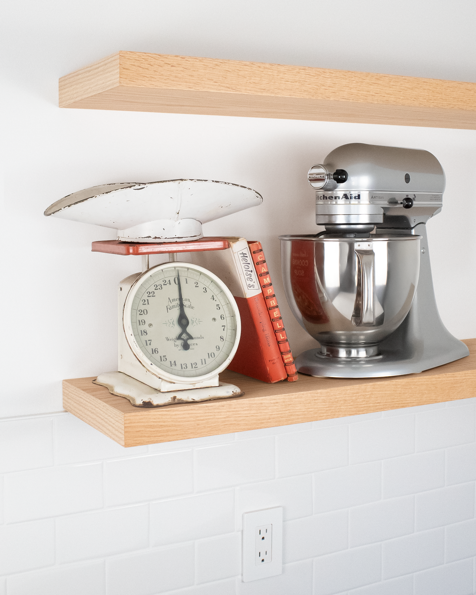 Red Oak Floating Shelves 1.75" thick