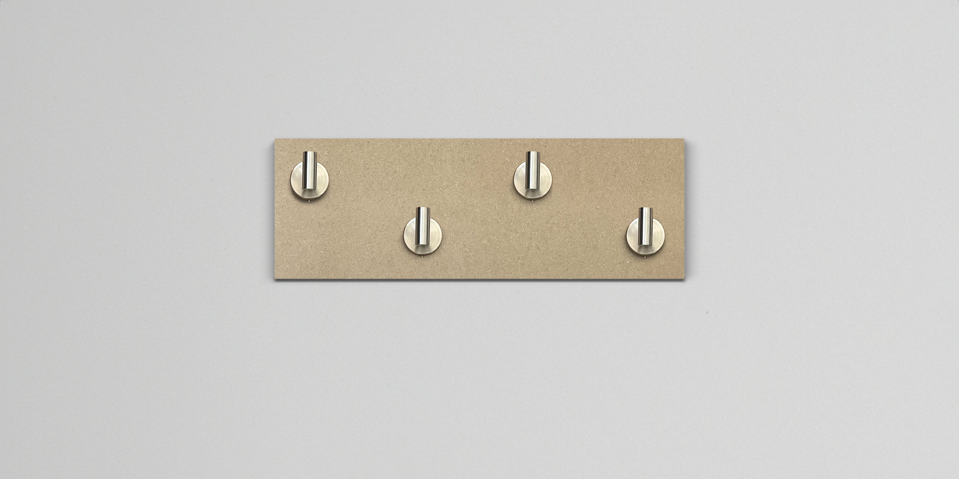 U-Paint MDF Hook Wall Rack