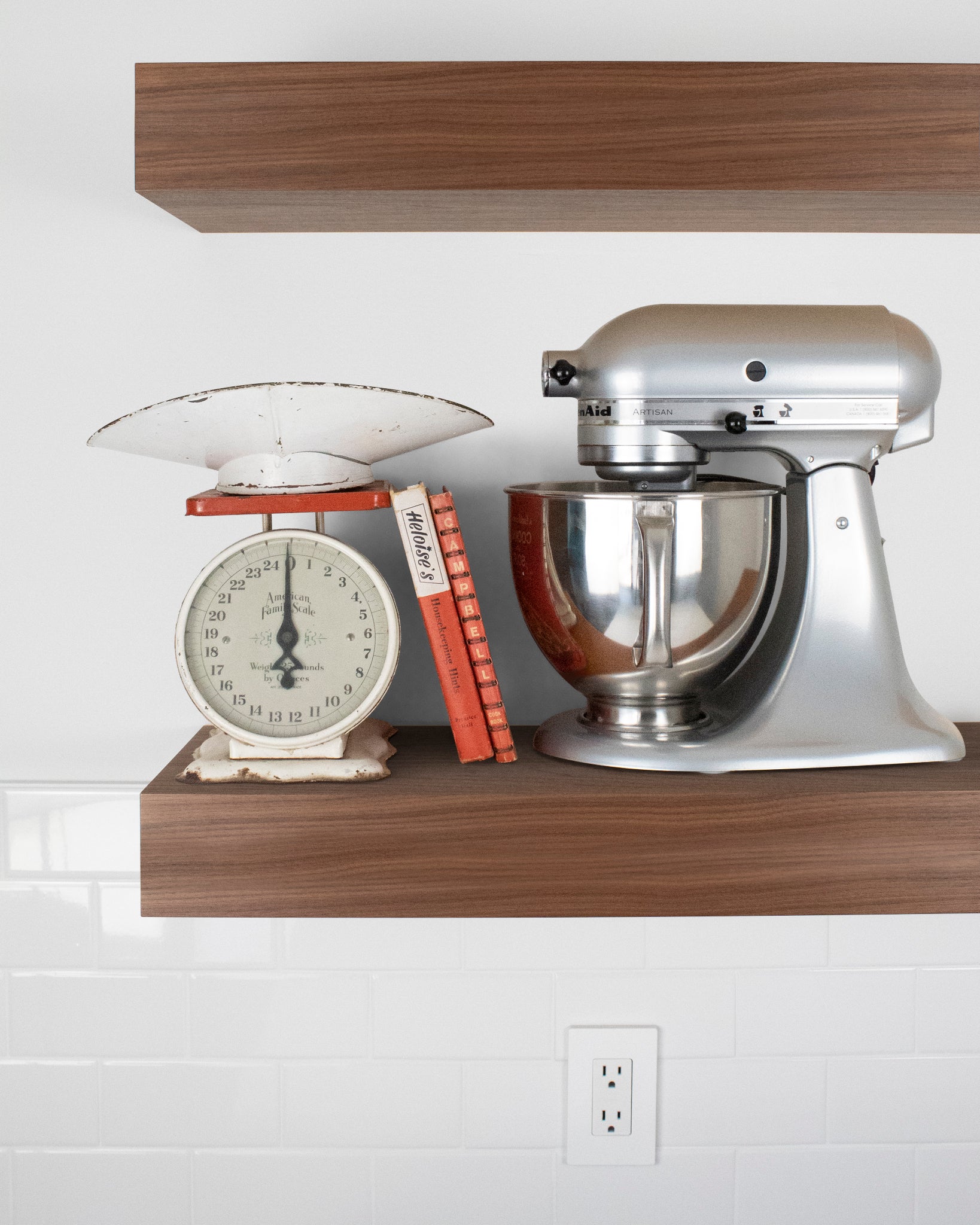 Walnut Floating Shelves 2-4" thick