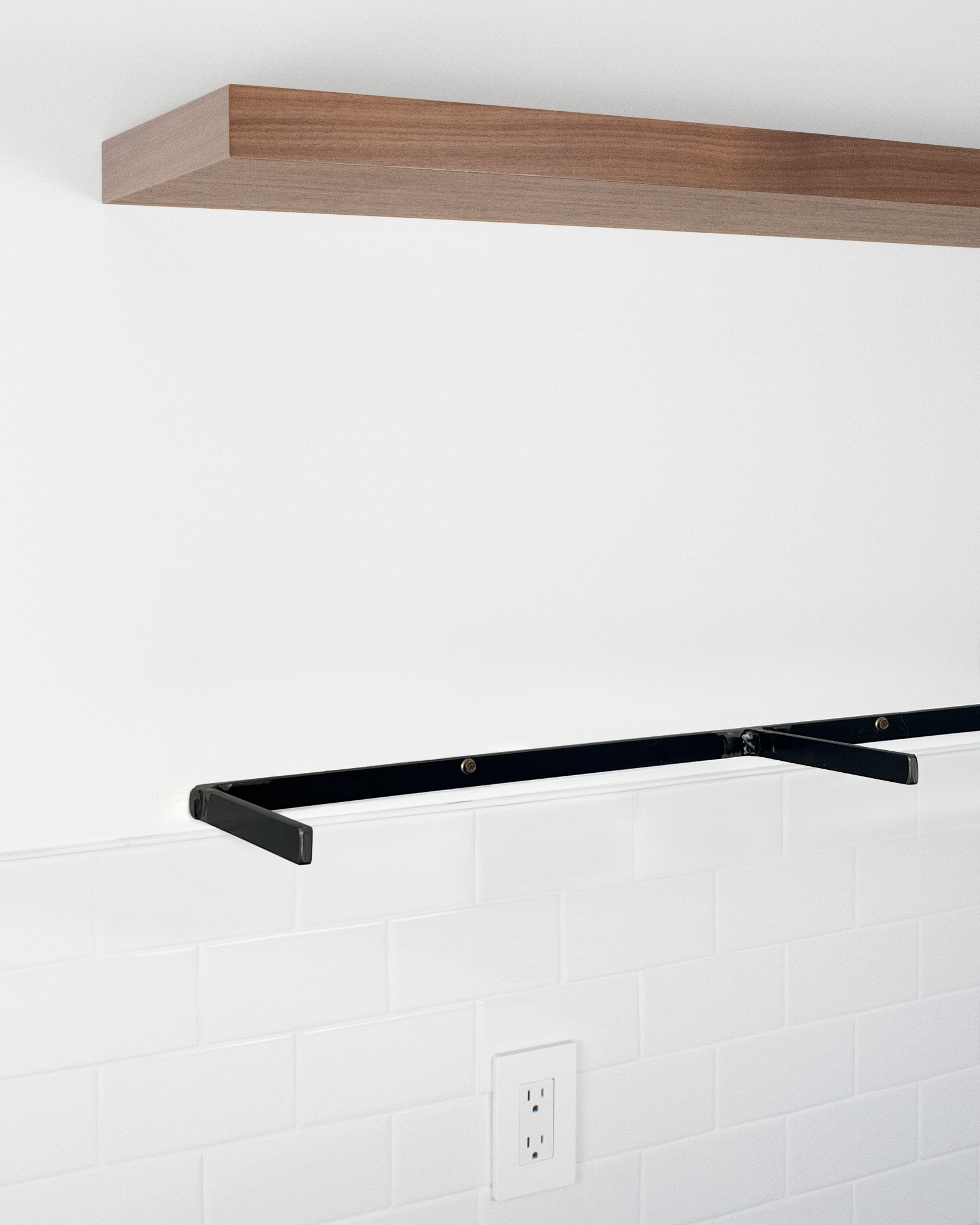 Walnut Floating Shelves 1.75" thick