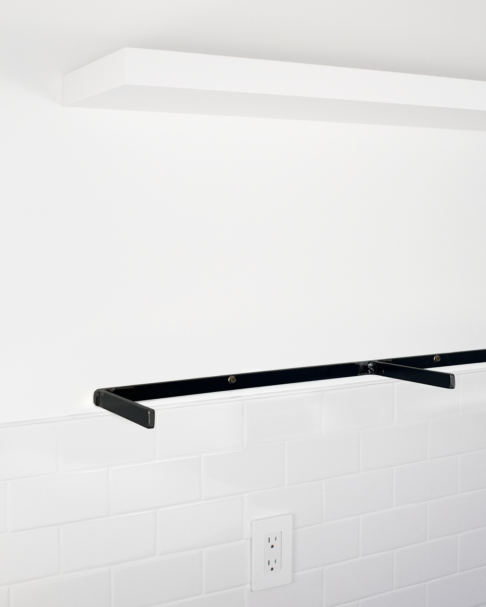 White Floating Shelves 1.75" thick