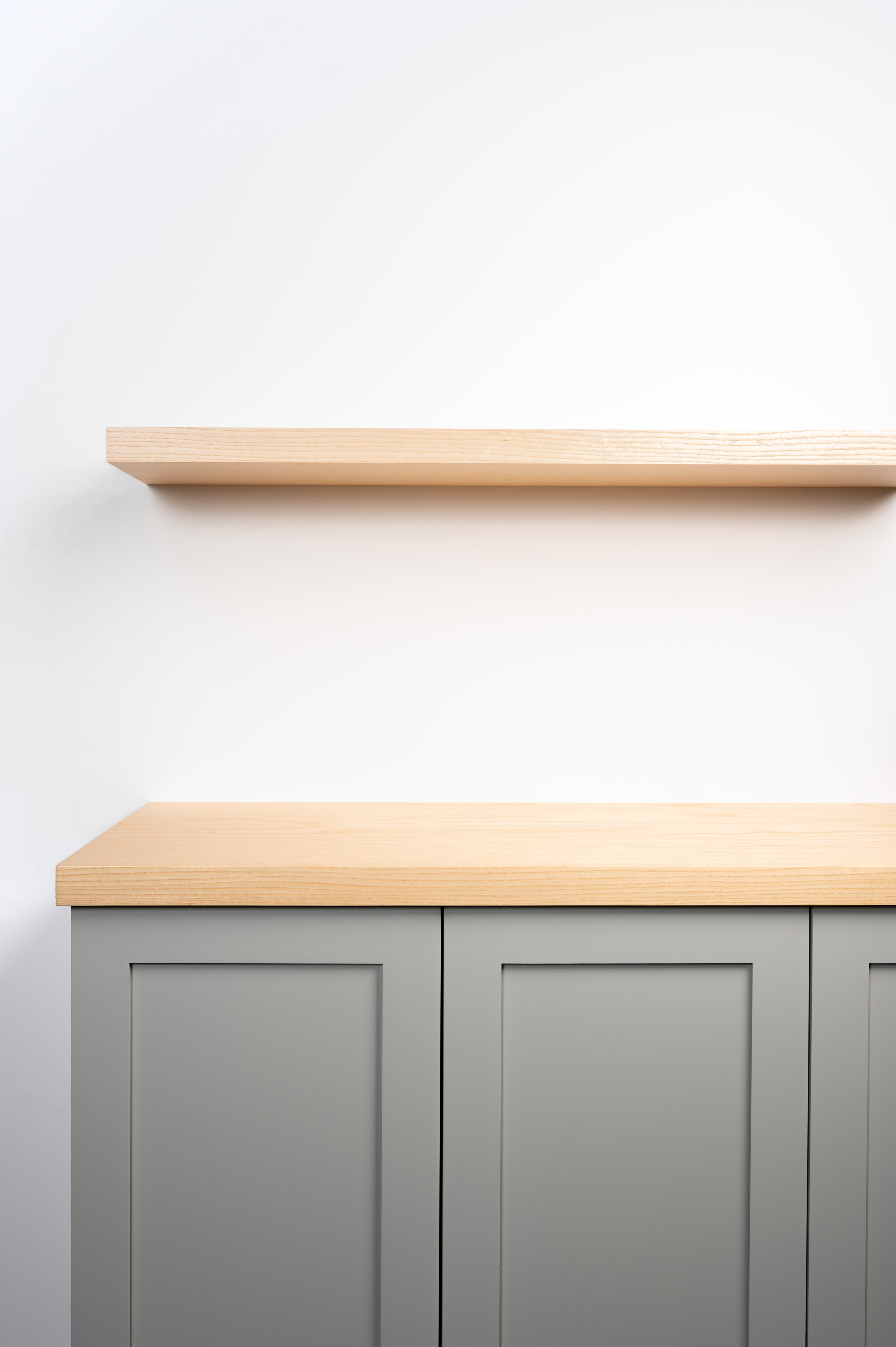 Ash 2-4" thick Cabinet Top / Slab Shelf
