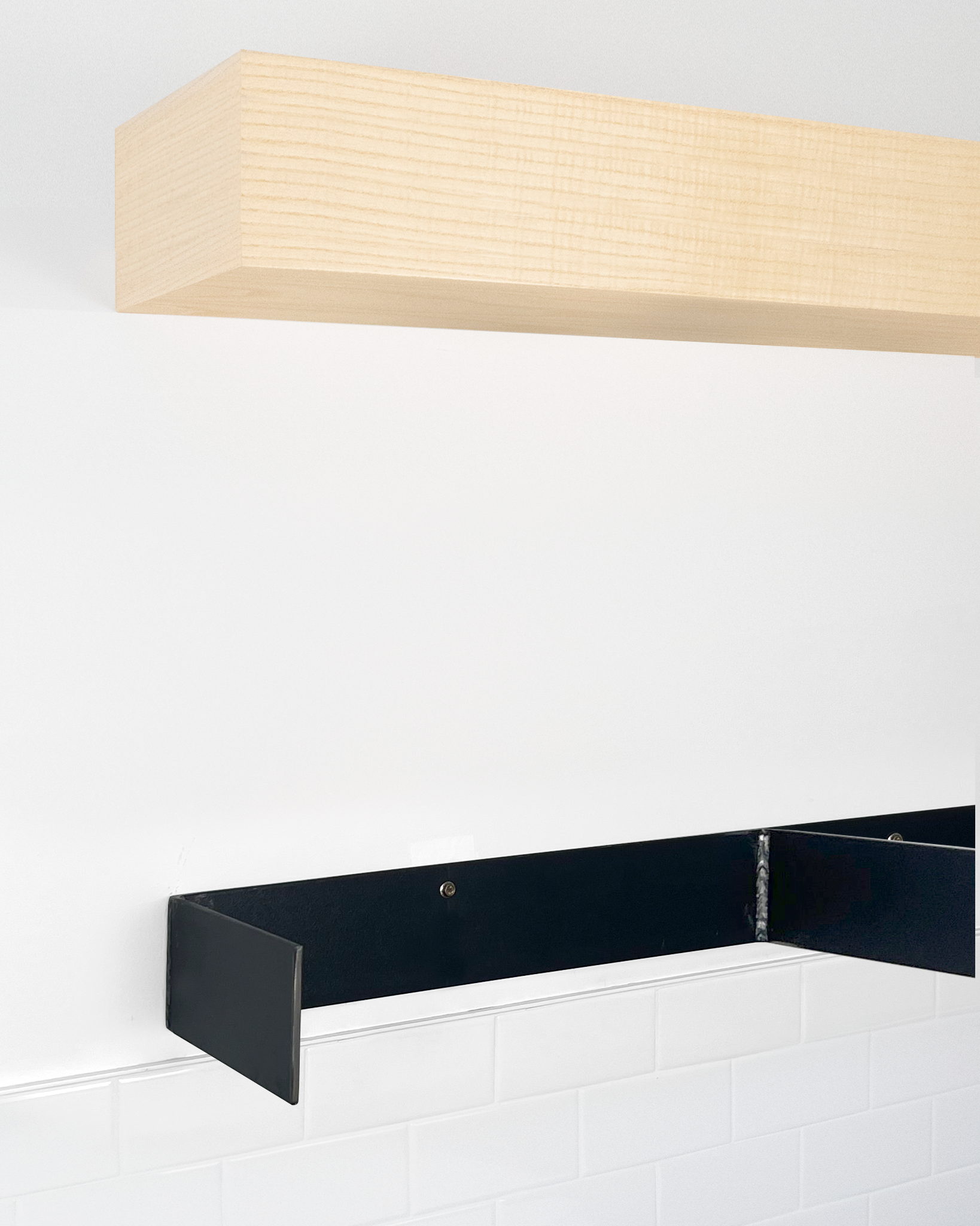 Ash Floating Shelves 4.1-6" thick