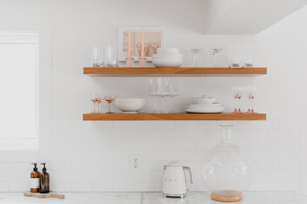 CUSTOM FLOATING SHELVES