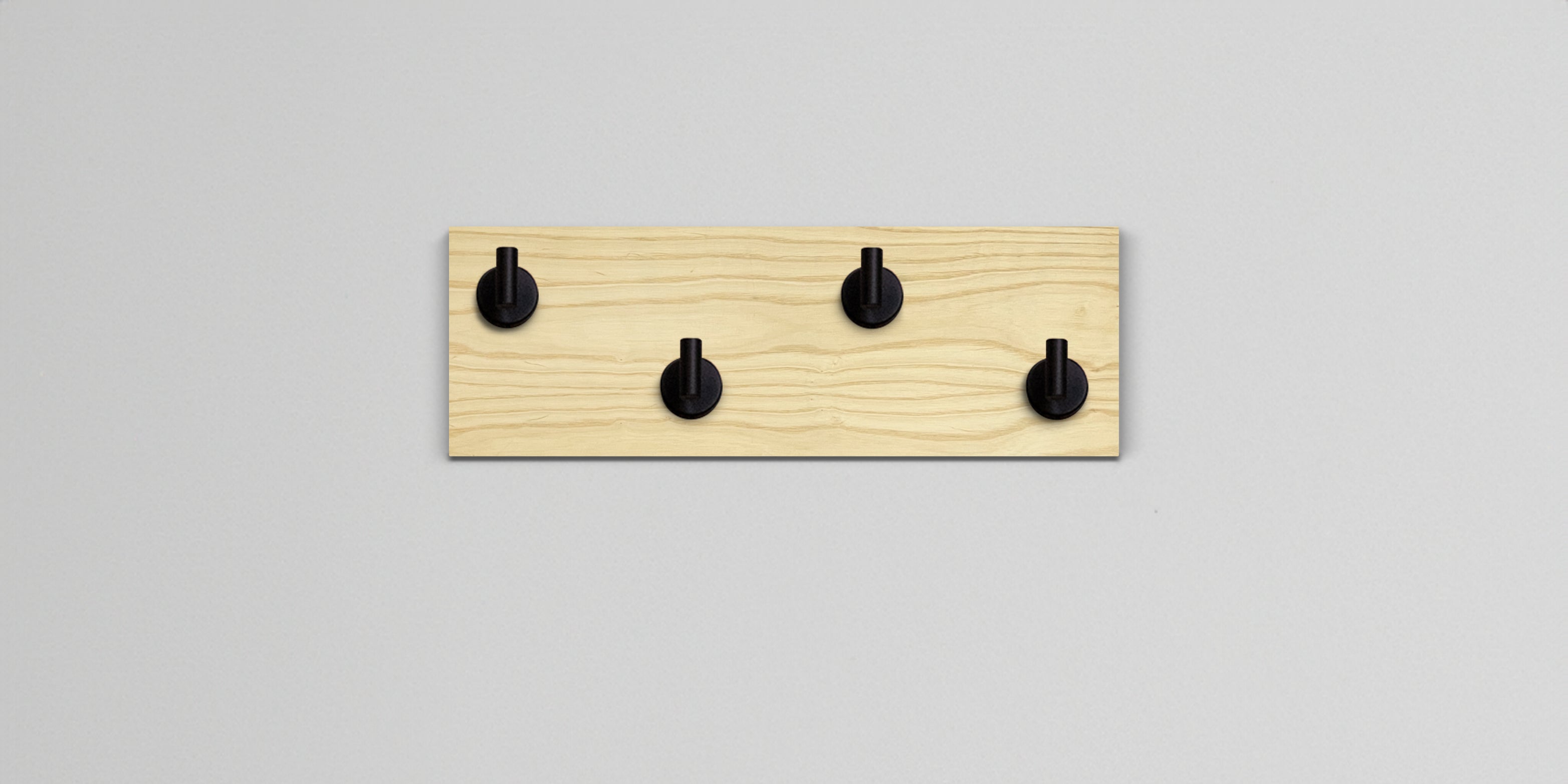 Ash Hook Wall Rack