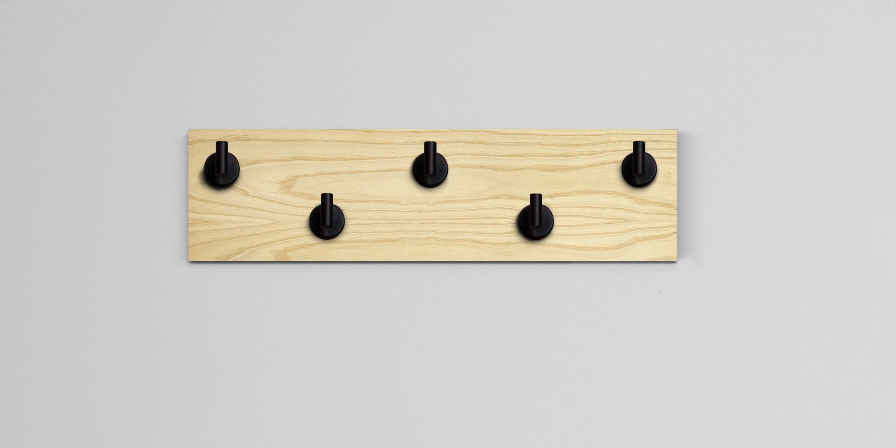 Ash Hook Wall Rack