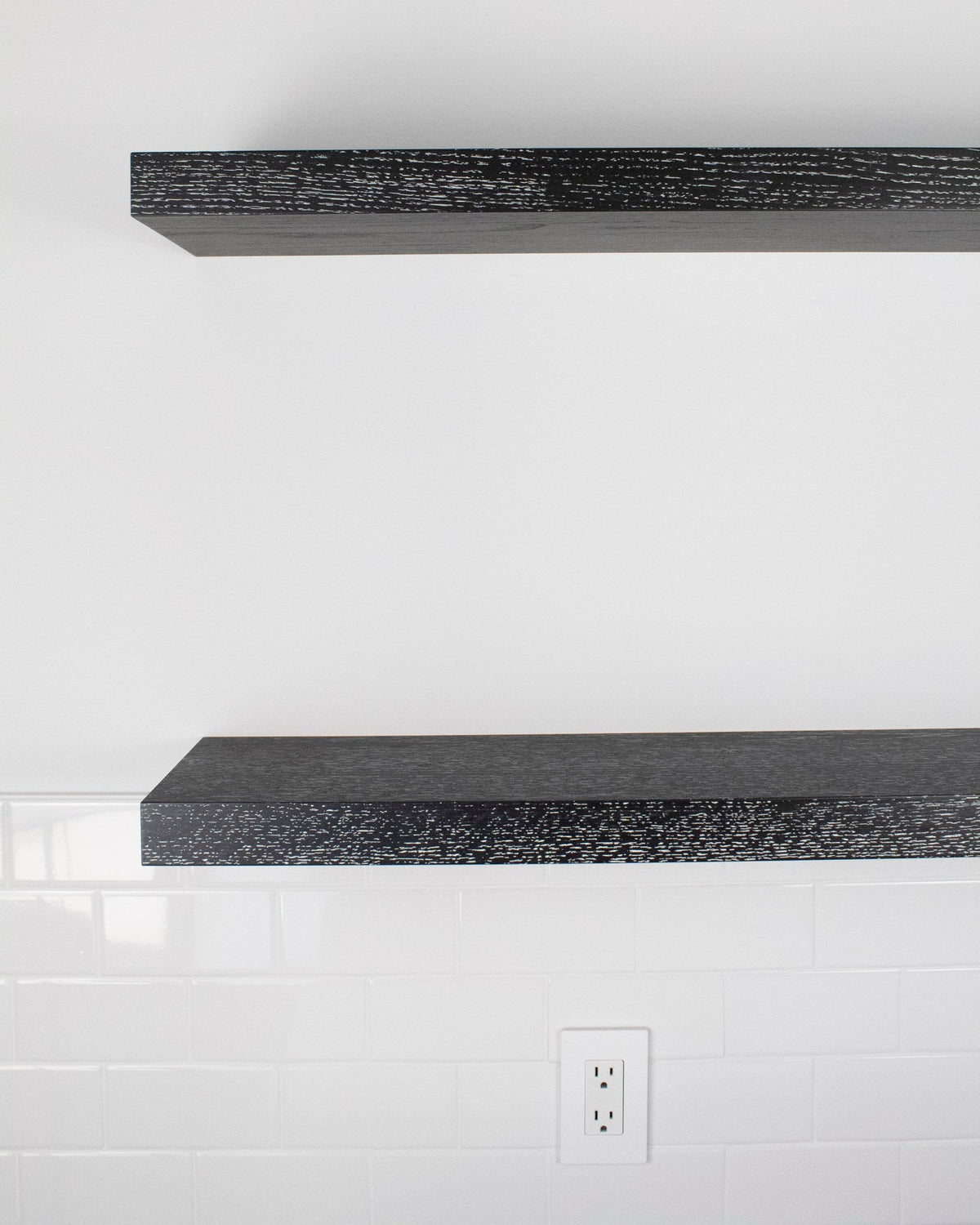 Ebonized Cerused Oak
