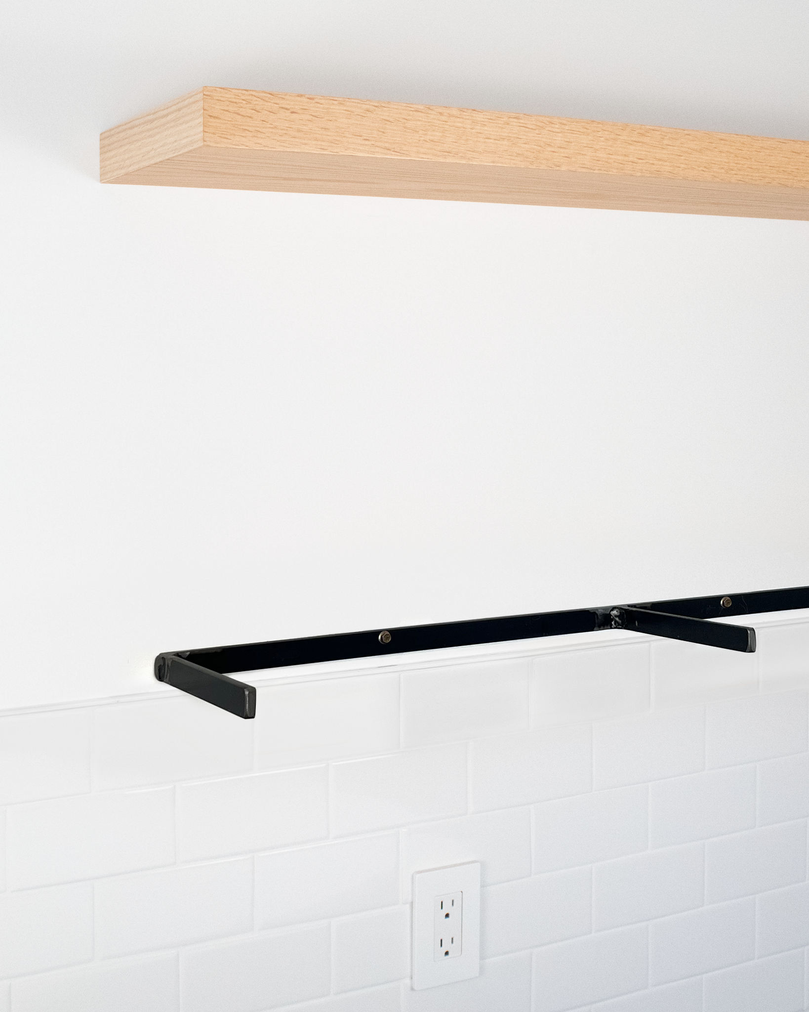 Red Oak Floating Shelves 1.75" thick