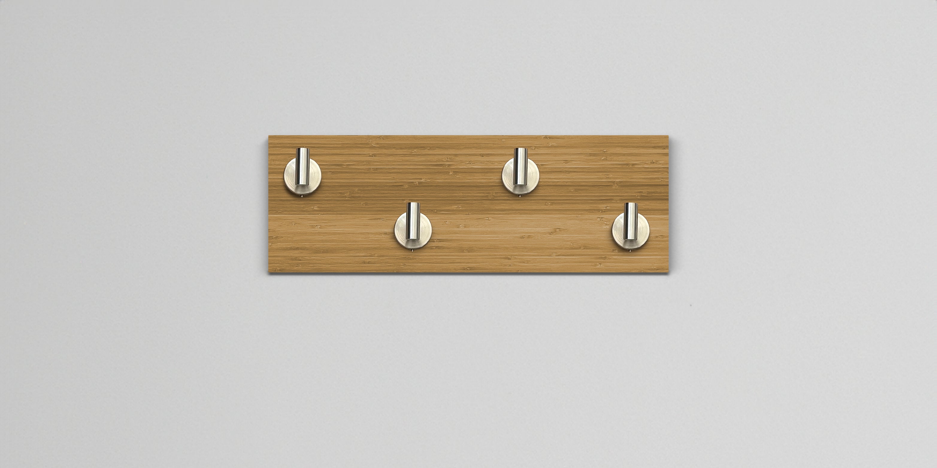 Bamboo Hook Wall Rack