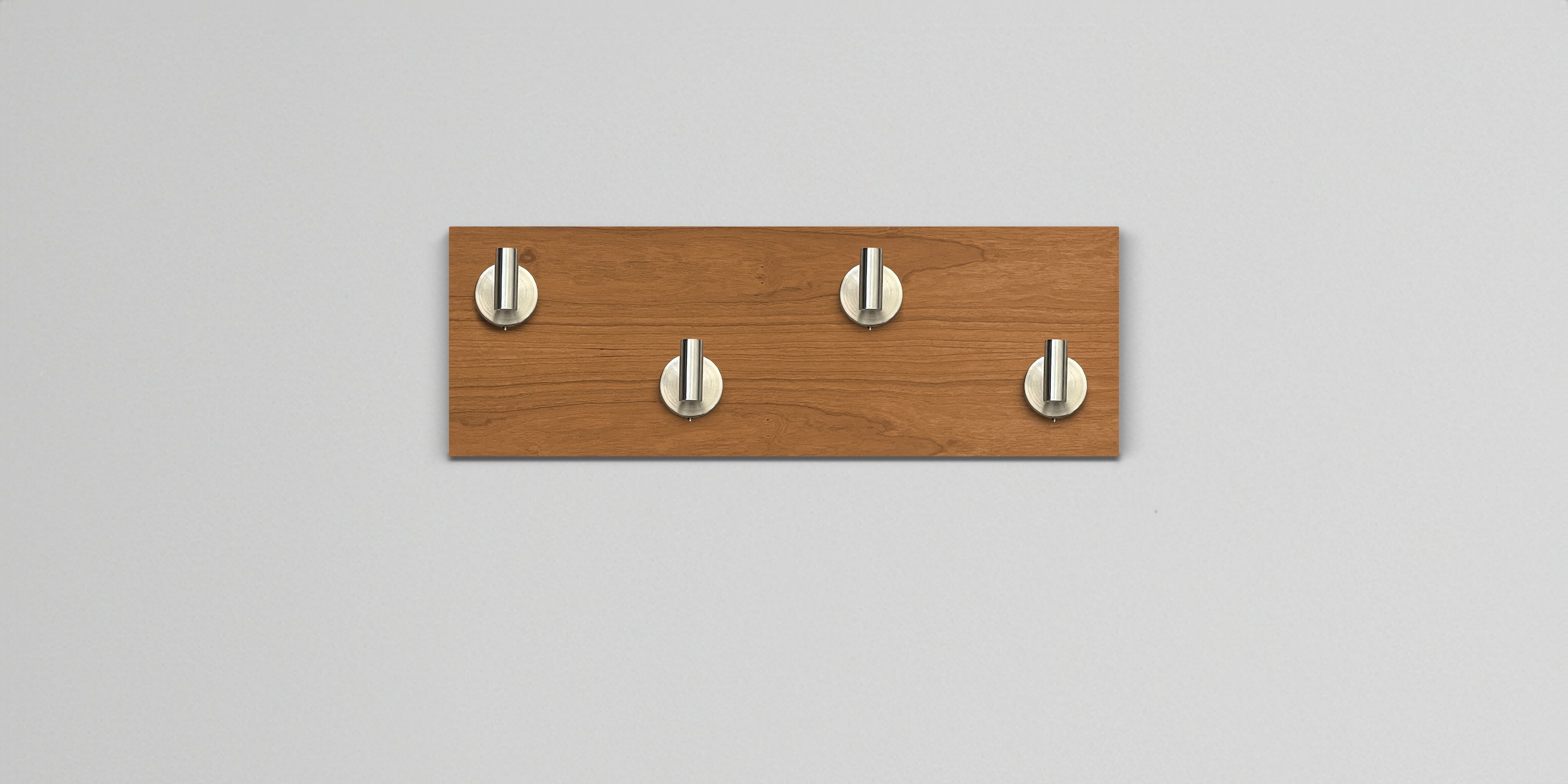 Cherry Hook Wall Rack