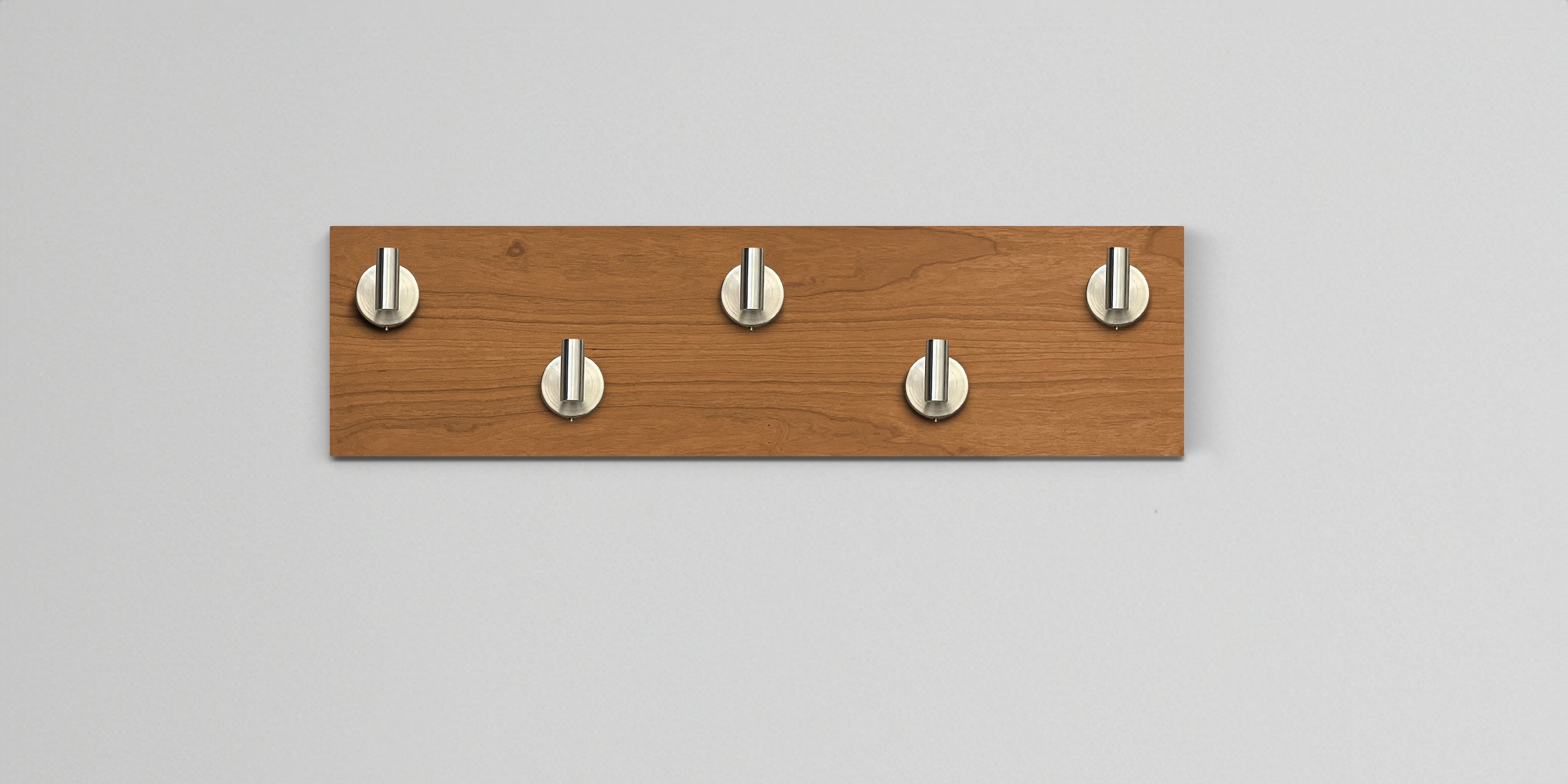 Cherry Hook Wall Rack