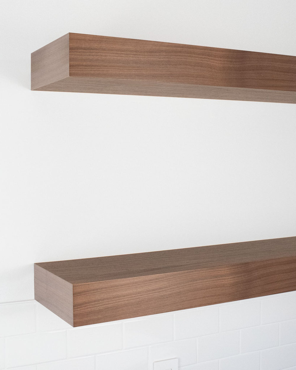 Walnut Floating Shelves 2-4