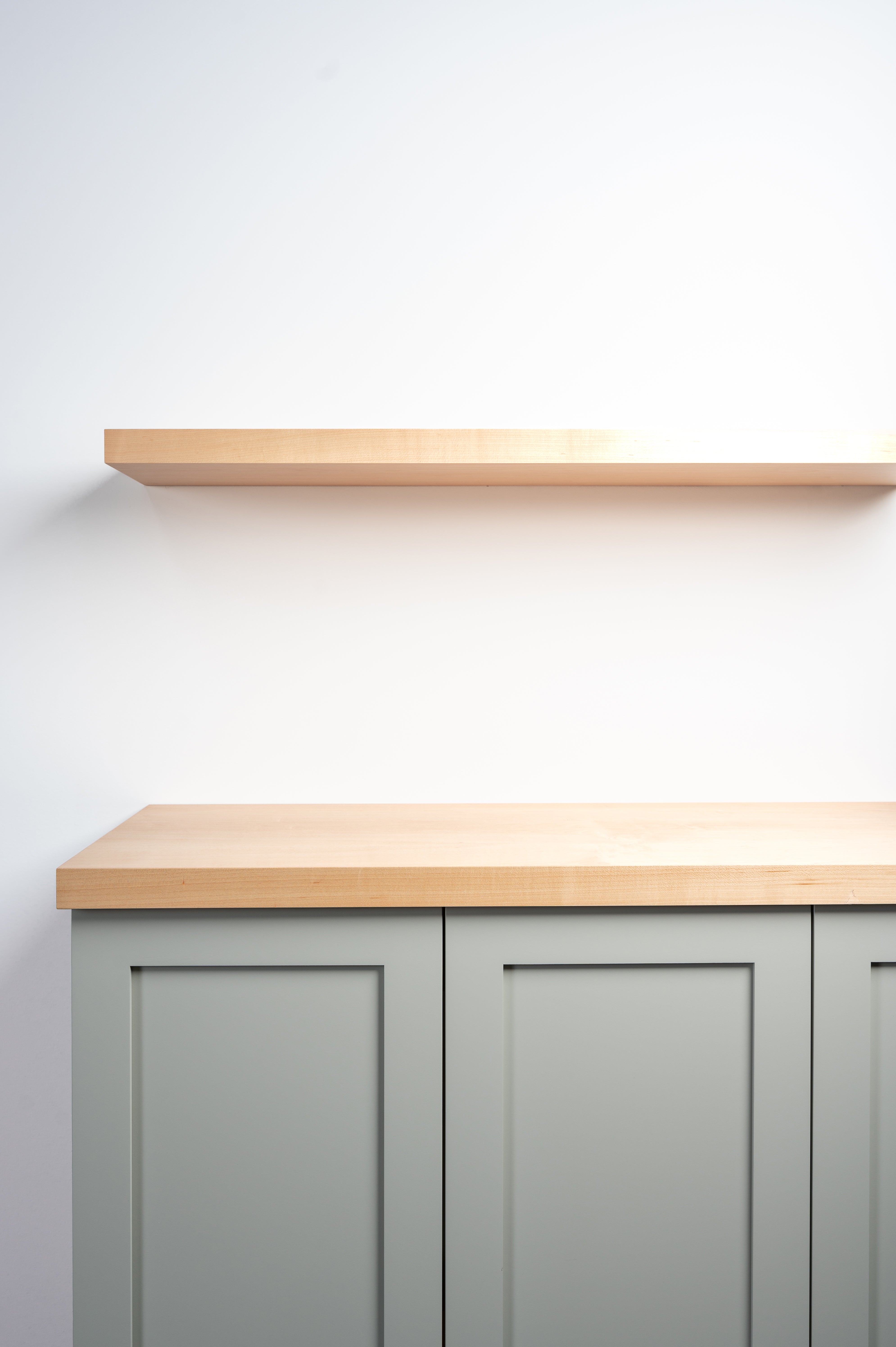 Maple 4.1-6" thick Cabinet Top / Slab Shelf