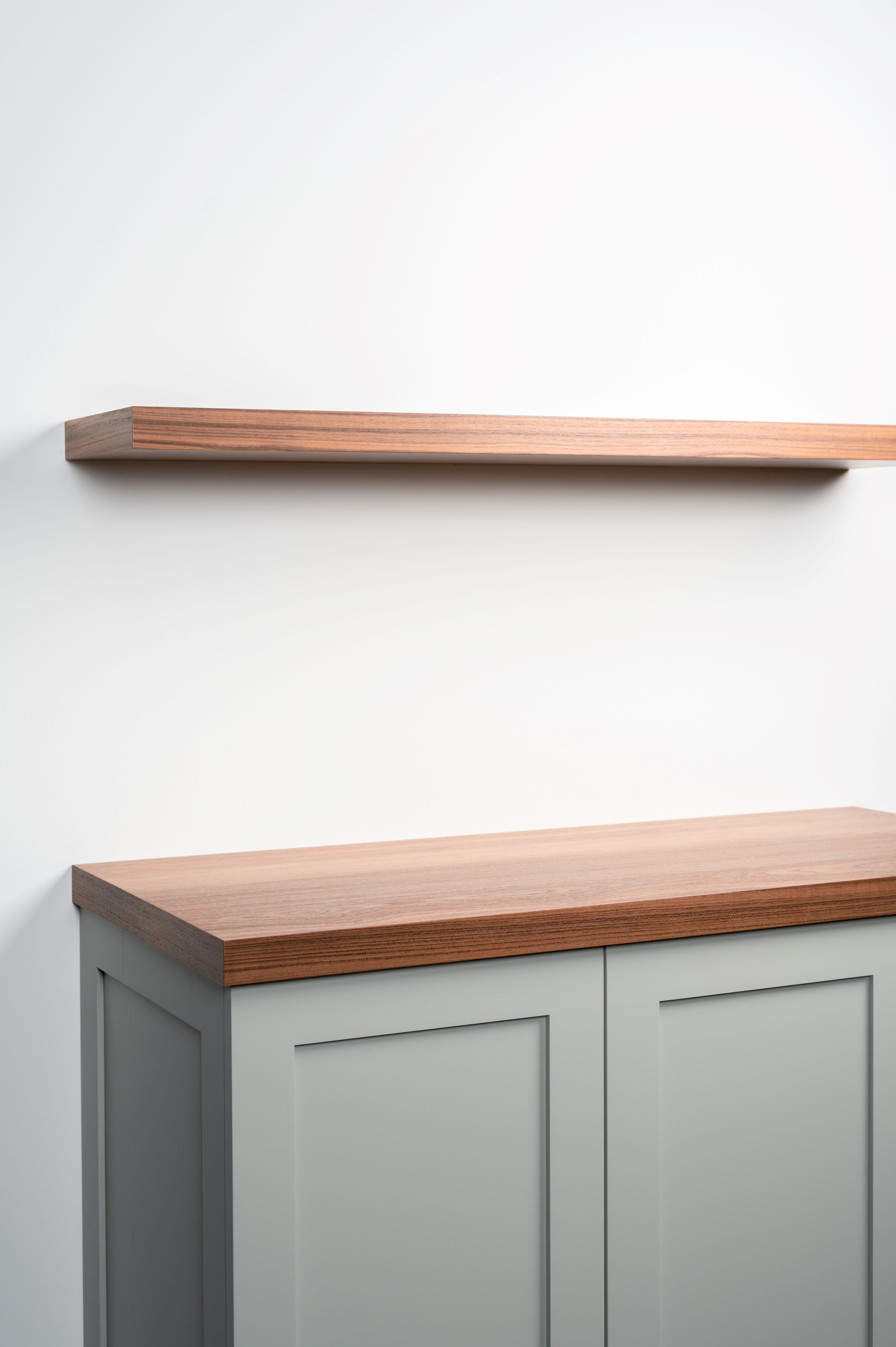 Teak 1.75" thick Cabinet Top / Slab Shelf