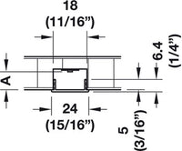 LED Light Channel with Diffuser Lens