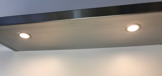 LED Puck Drilling